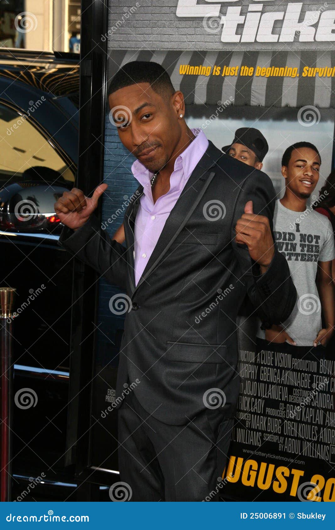 Brandon T Jackson editorial photo. Image of premiere - 25006891
