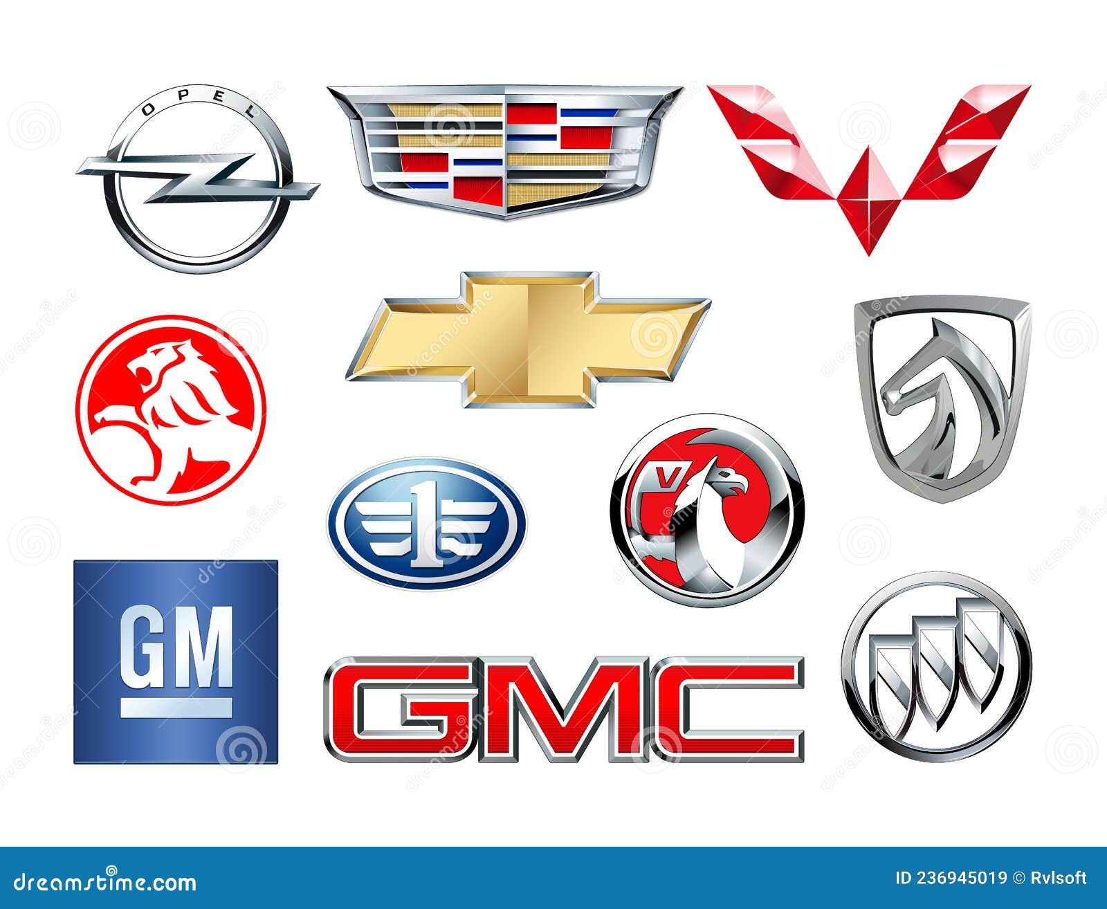 Grupo Internacional De Automóveis Da General Motors, Bandeiras Com  Logotipo, Ilustração Fotografia Editorial - Ilustração de publicar,  logotipo: 156833997