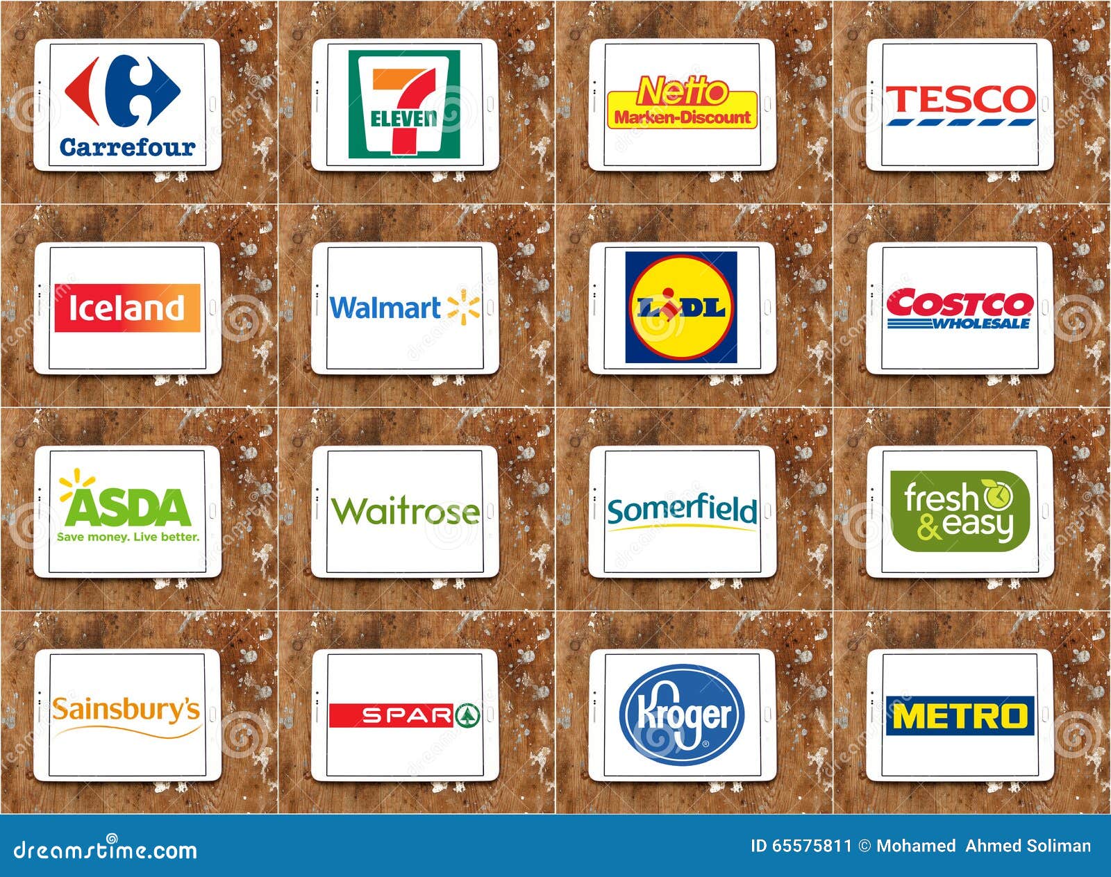 supermarkets logos