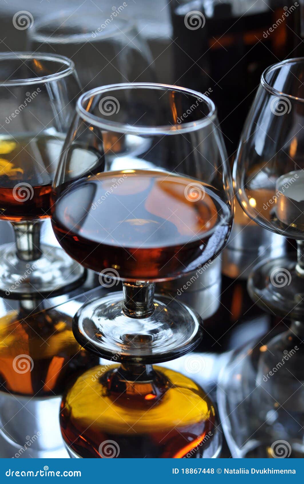 Brandy and candles stock photo. Image of black, glassware 18867448