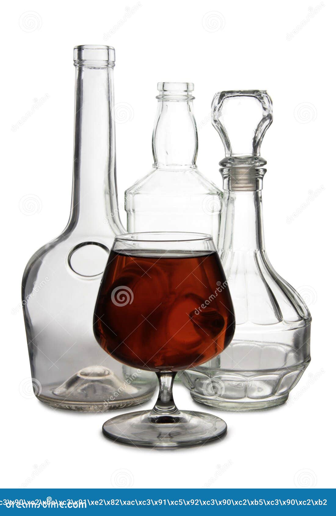 Brandy and whisky bottles stock photo. Image of healthy 86893224