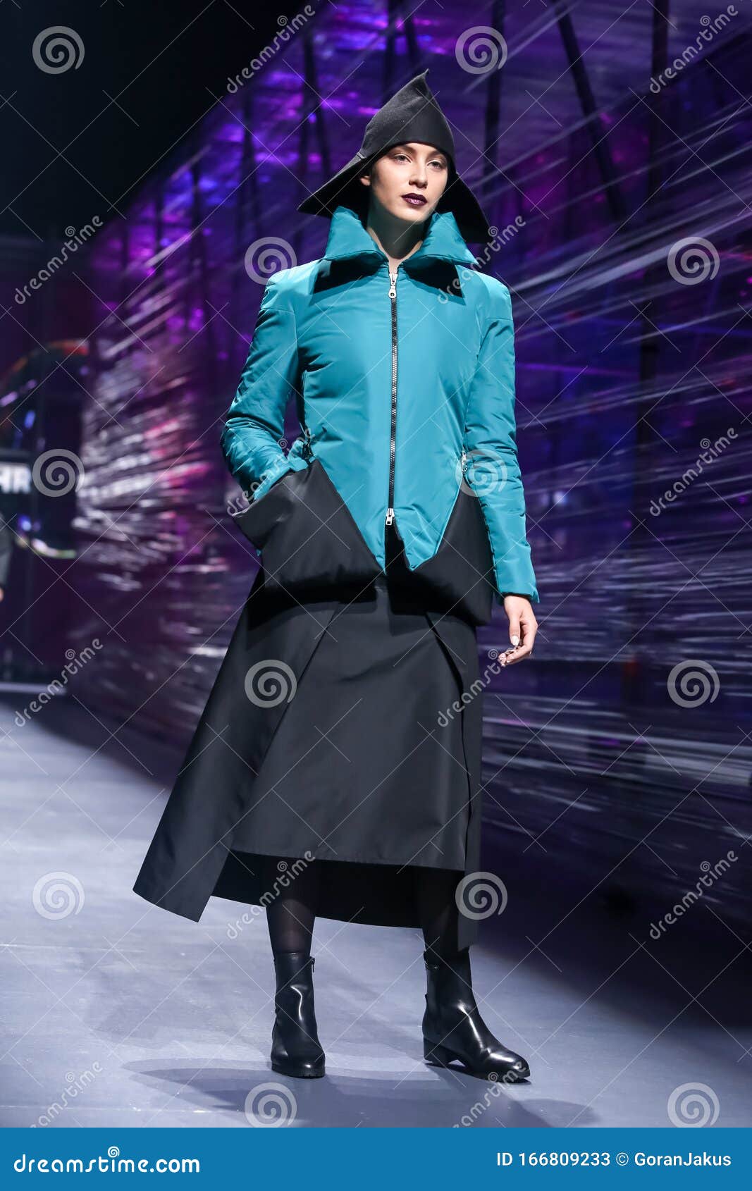 Branka Donassy Fashion Collection Editorial Stock Photo - Image of ...