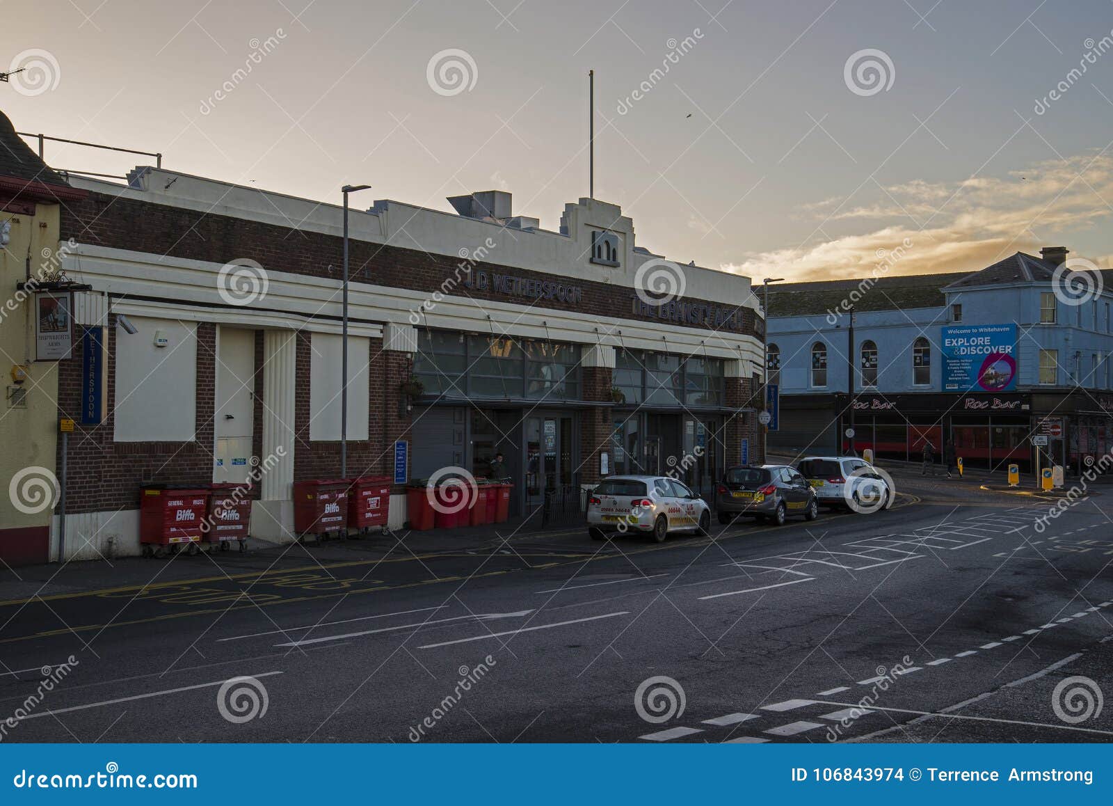 The Bransty Arch Whitehaven Editorial Stock Image Image of boozer