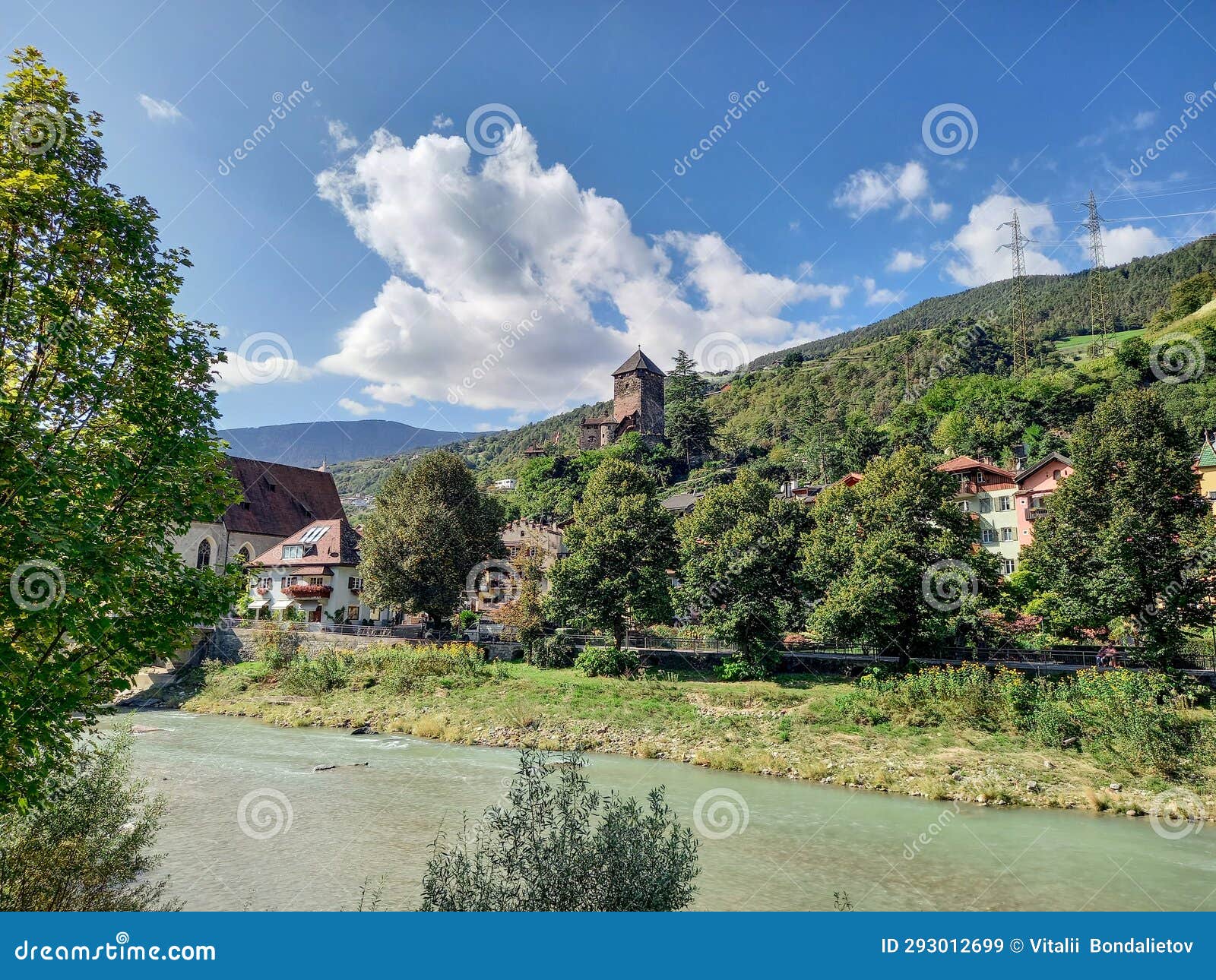 the branzoll castle in chiusa