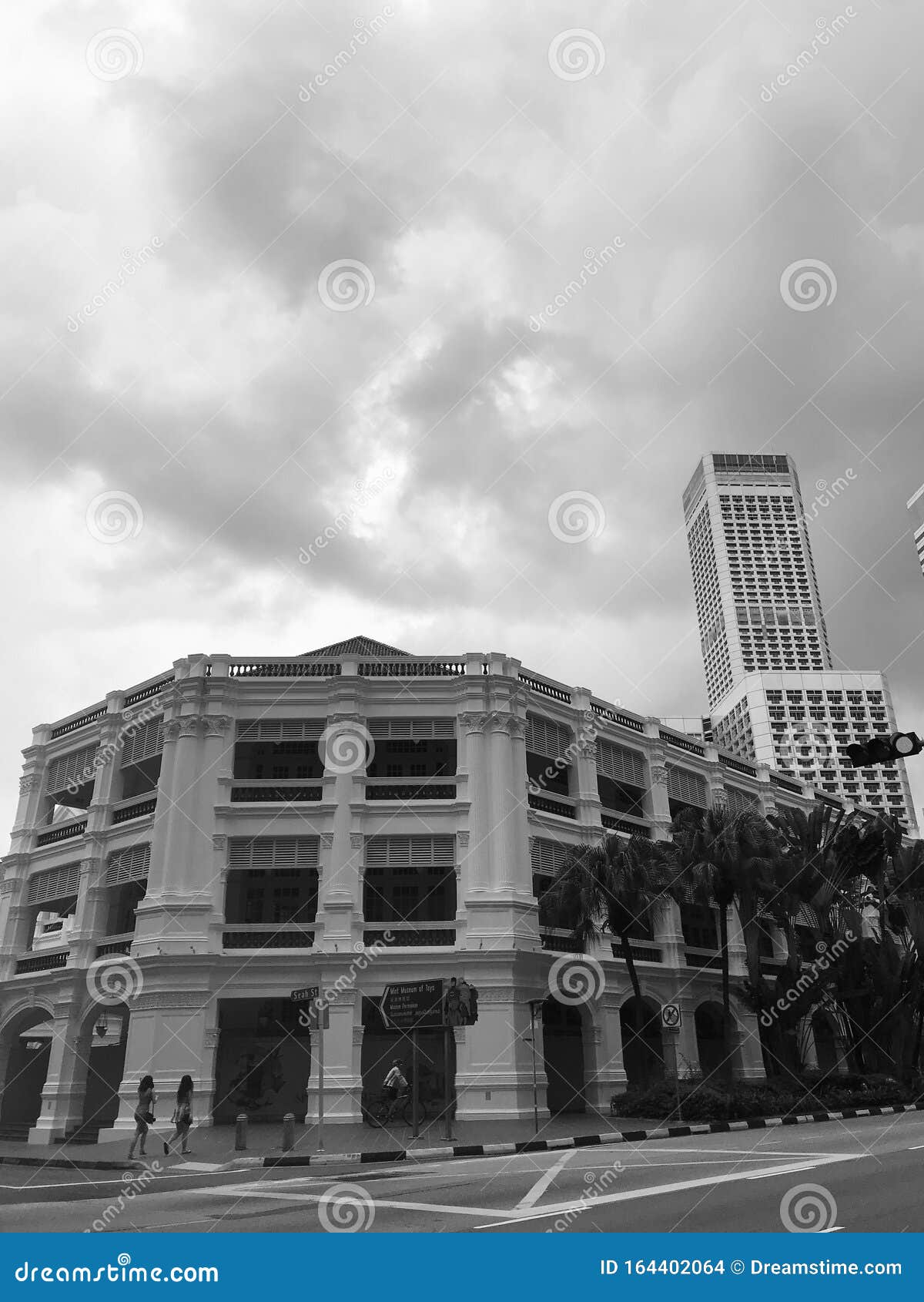 Bras basah road editorial stock image. Image of road 164402064