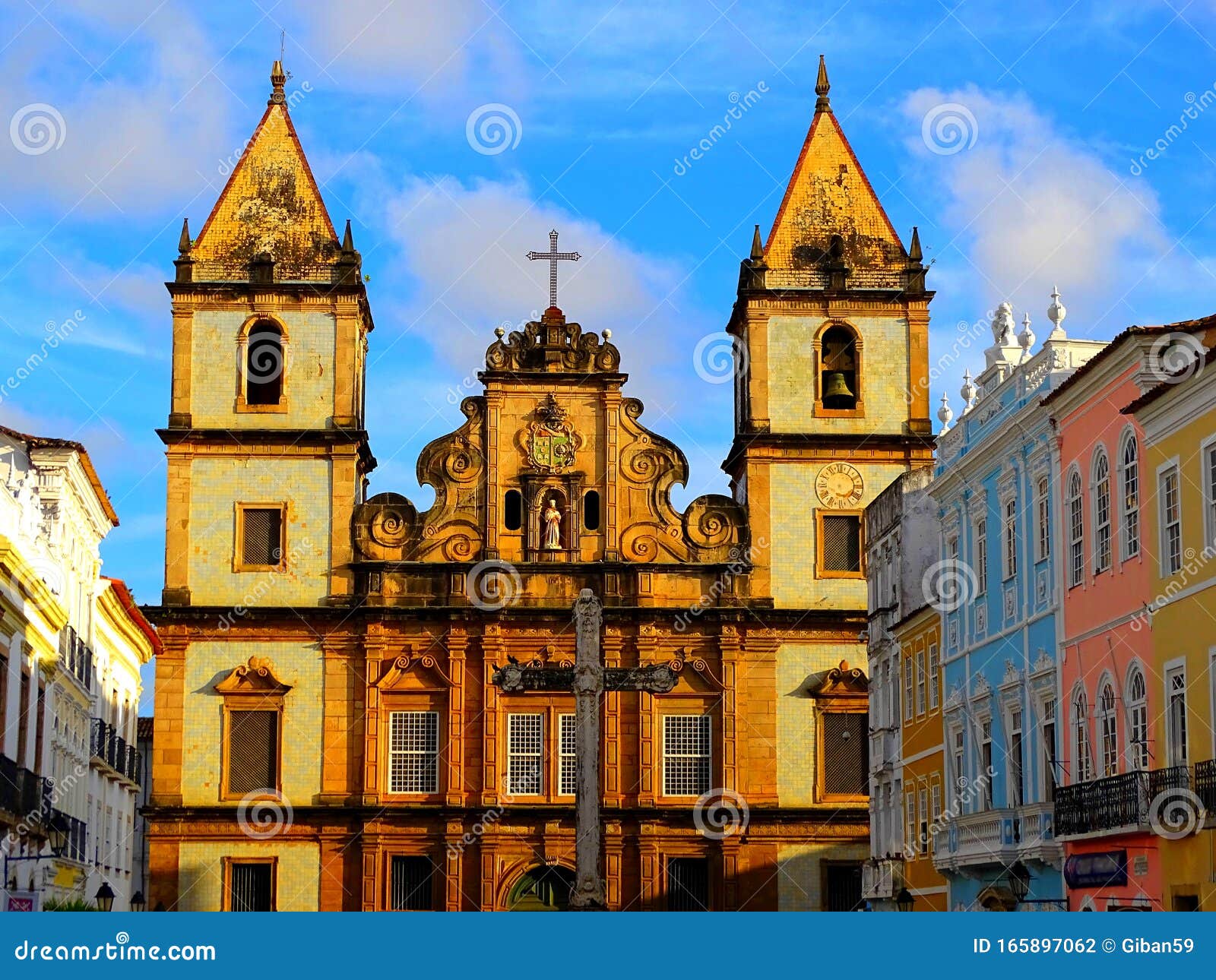 Brasil, Salvador De Bahía, Iglesia Y Convento De San Francisco Foto de  archivo - Imagen de orden, ciudad: 165897062