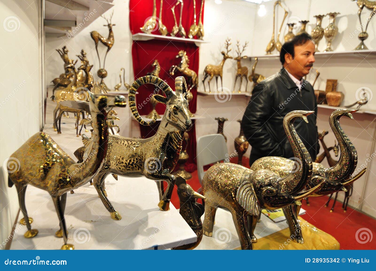 Brass Animal Statues from Pakistan Editorial Photography Image of