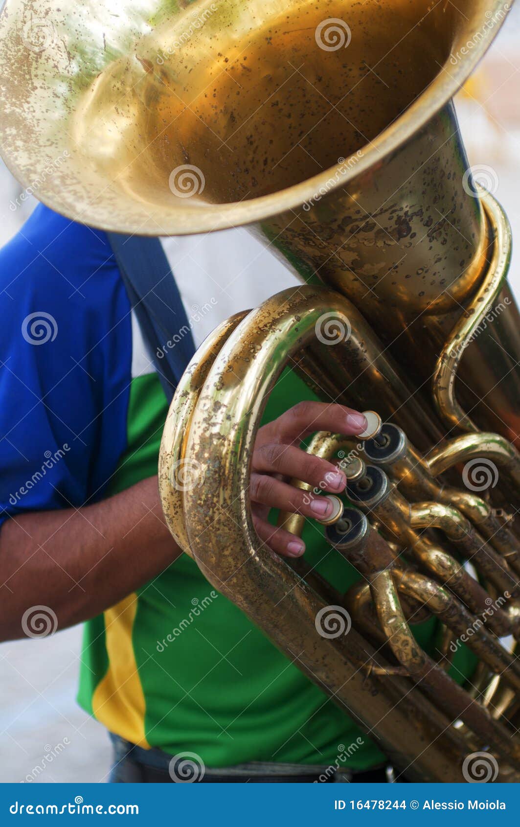 Brass band of Brazil stock photo. Image of march, oxidized 16478244