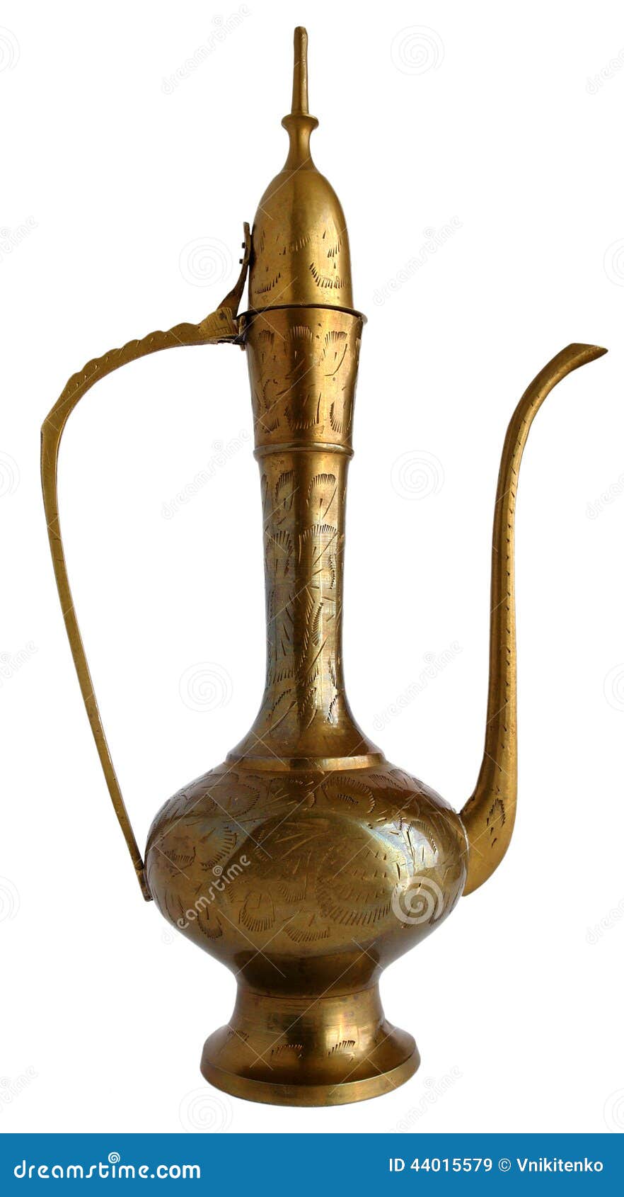 Brass coffee pot stock image. Image of ancient, culture 44015579