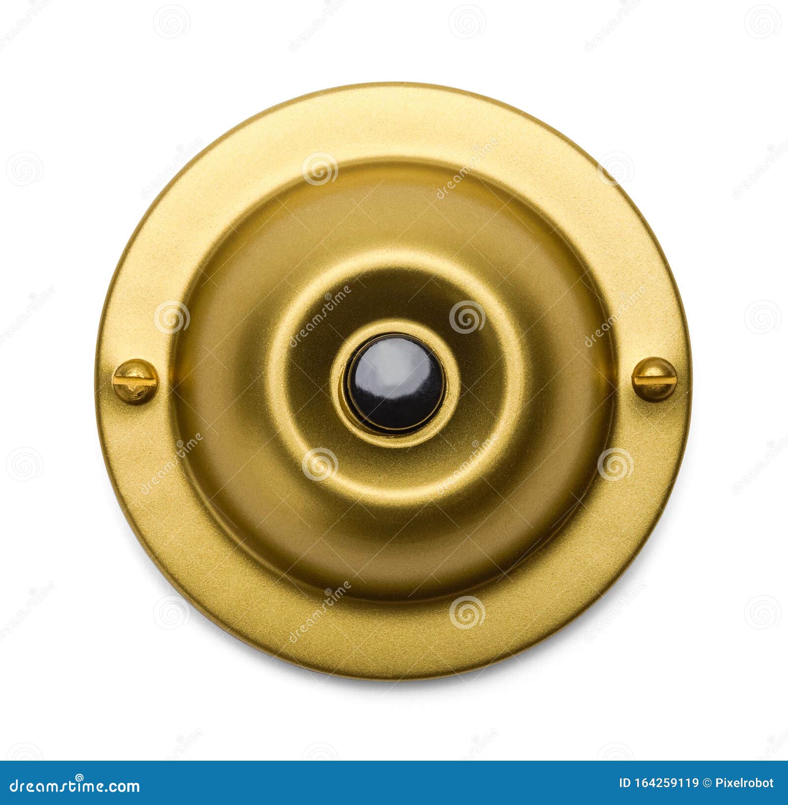 brass doorbell