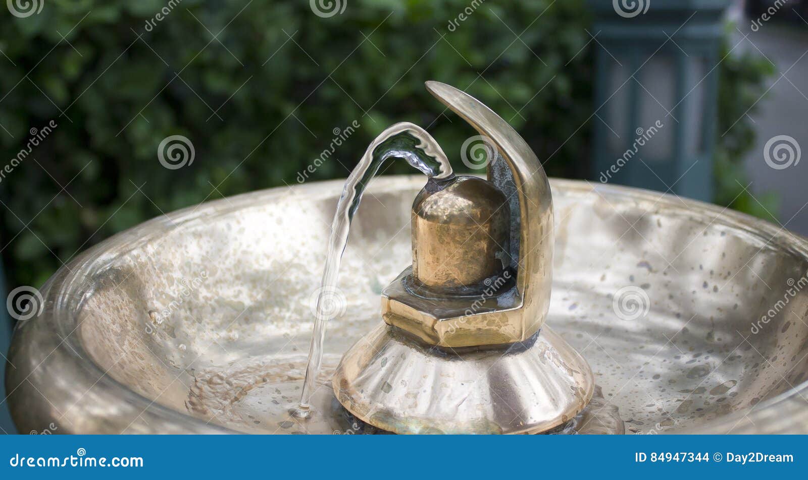 Brass Drinking Fountain stock photo. Image of brass, thirsty 84947344