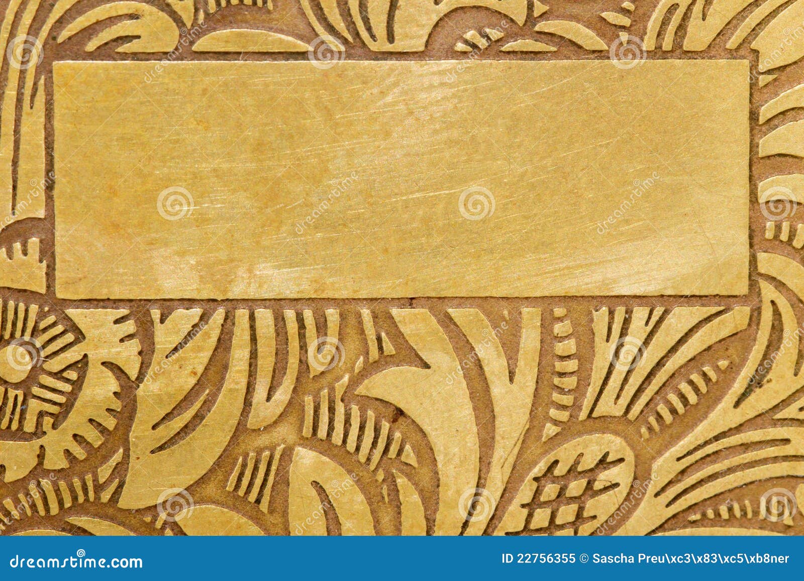 Brass with engraving stock image. Image of dirty, carving 22756355