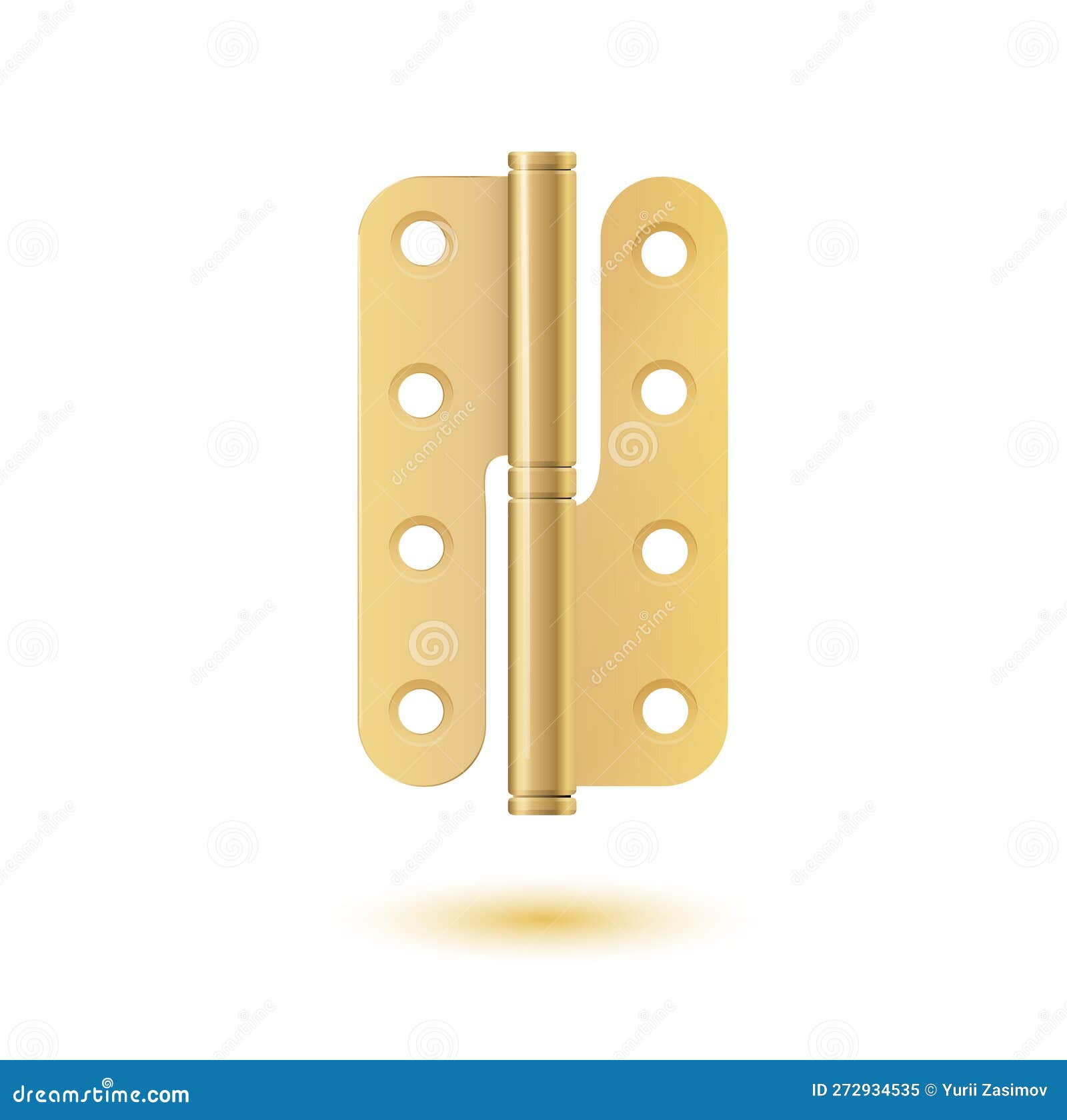 Brass Gold Door Hinge. Door Hinge Bronze. Tools for Joint Gates and
