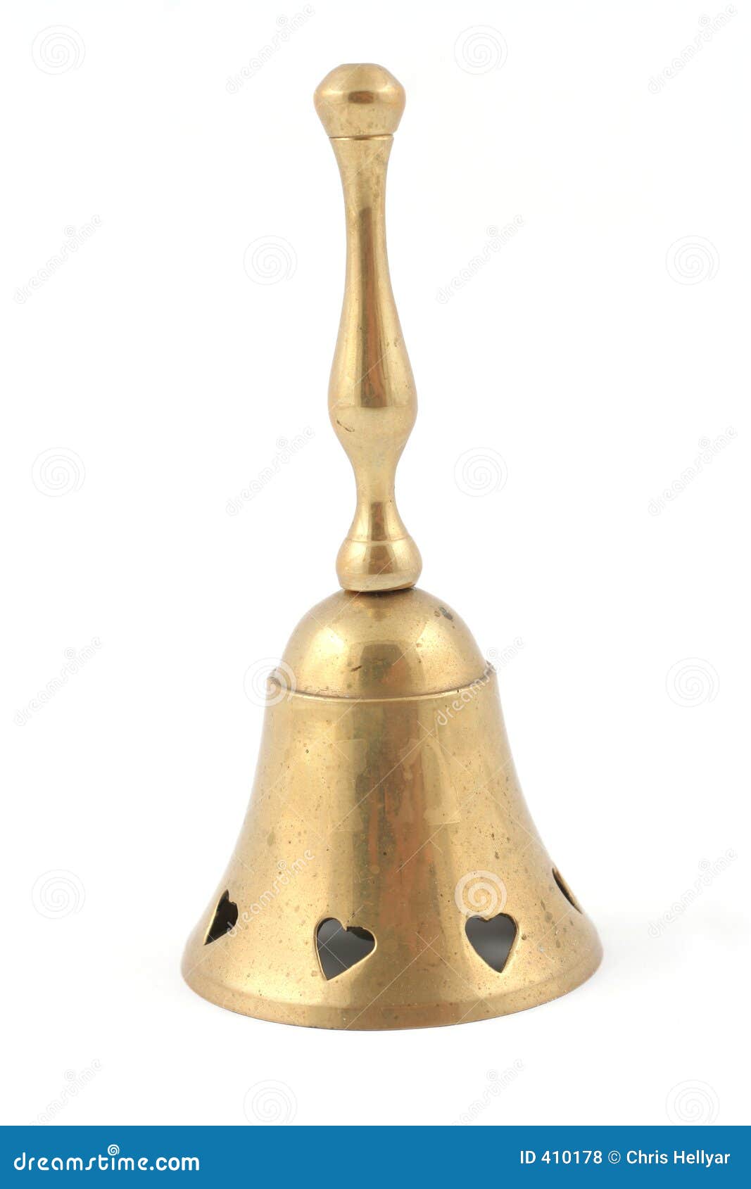 Brass Handbell stock photo. Image of bell, instrument, orchestra 410178