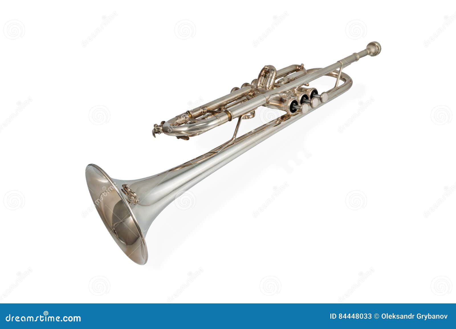 Brass instruments trumpet stock image. Image of brasswind 84448033