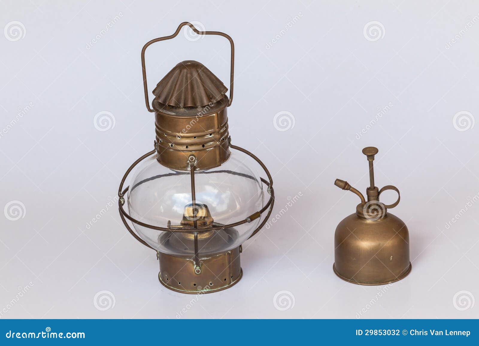 Brass Paraffin Lamp Server stock photo. Image of paraffin 29853032