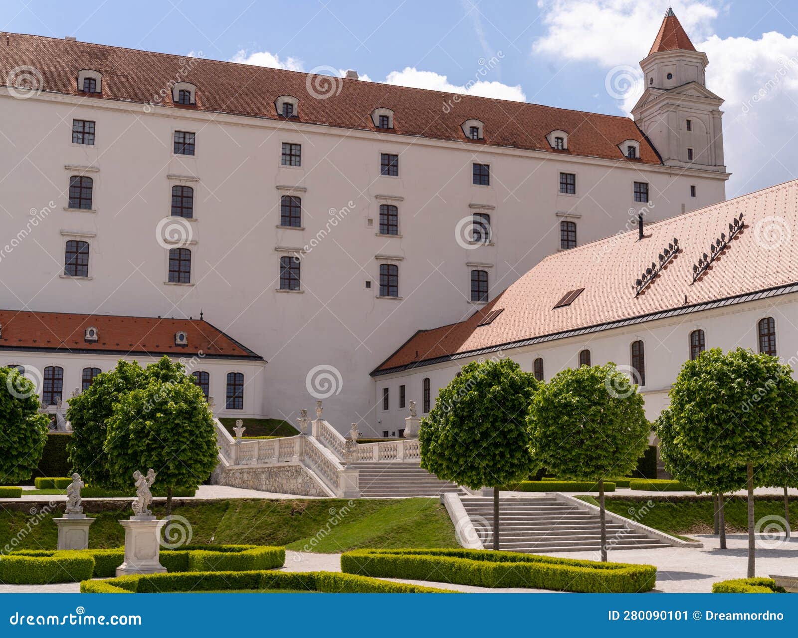 bratislava castle, the main castle of bratislava, the capital of slovakia