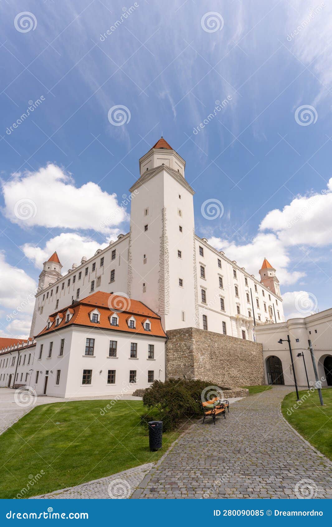 bratislava castle, the main castle of bratislava, the capital of slovakia
