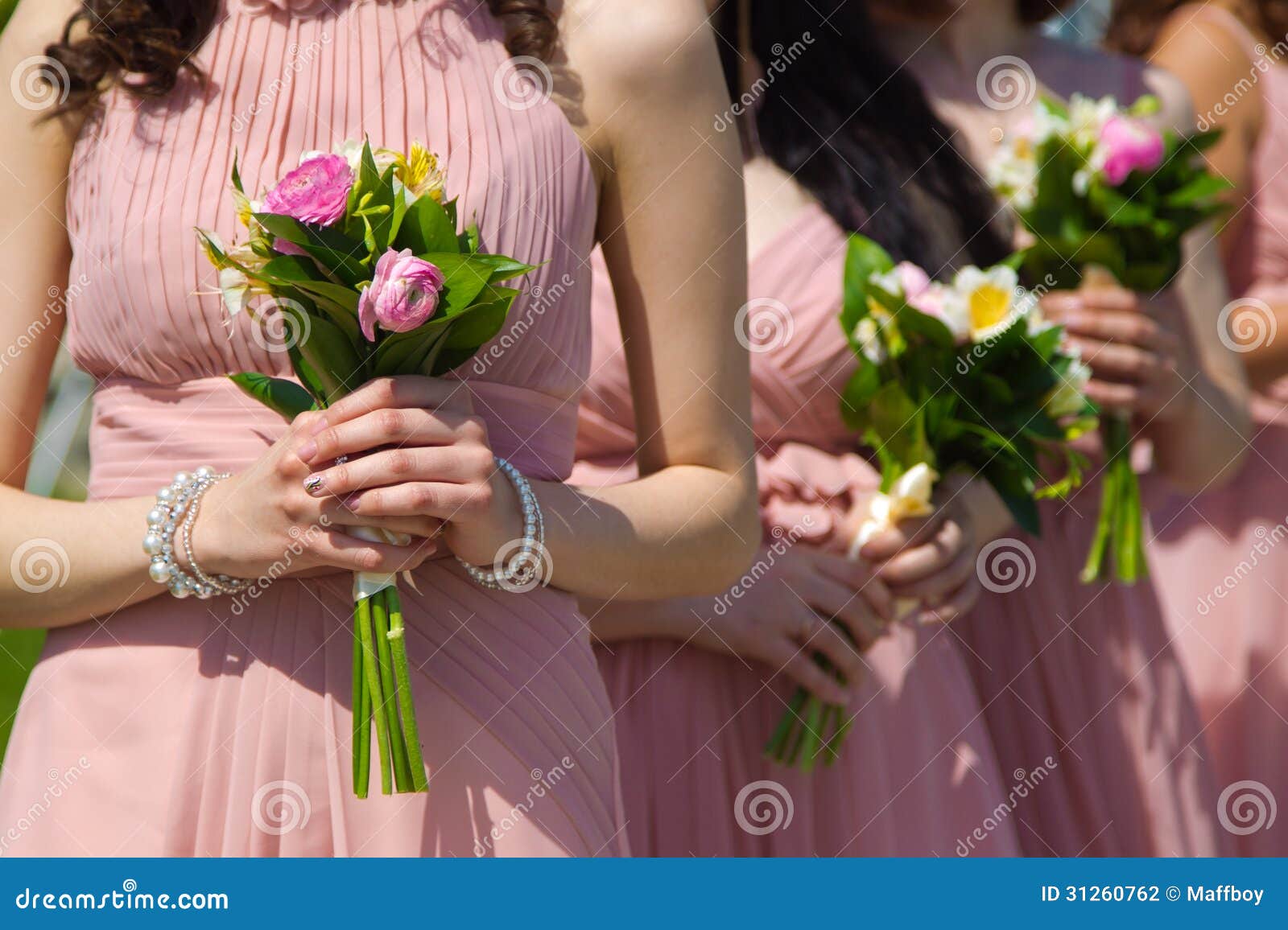 Brauthochzeitsblumen- und -brautblumenstrauß. Brauthochzeitsblumen- und -brautnahaufnahme