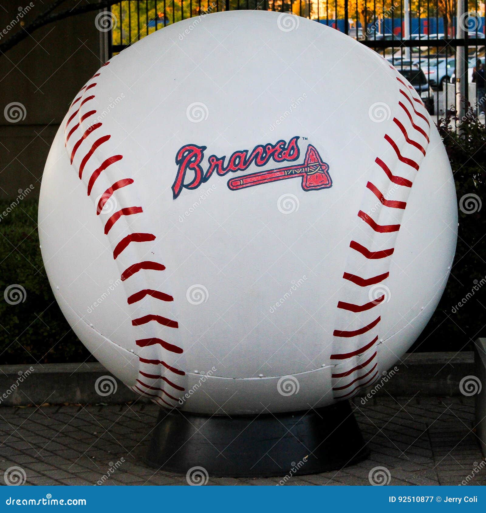 Atlanta Braves Logo Stock Photos