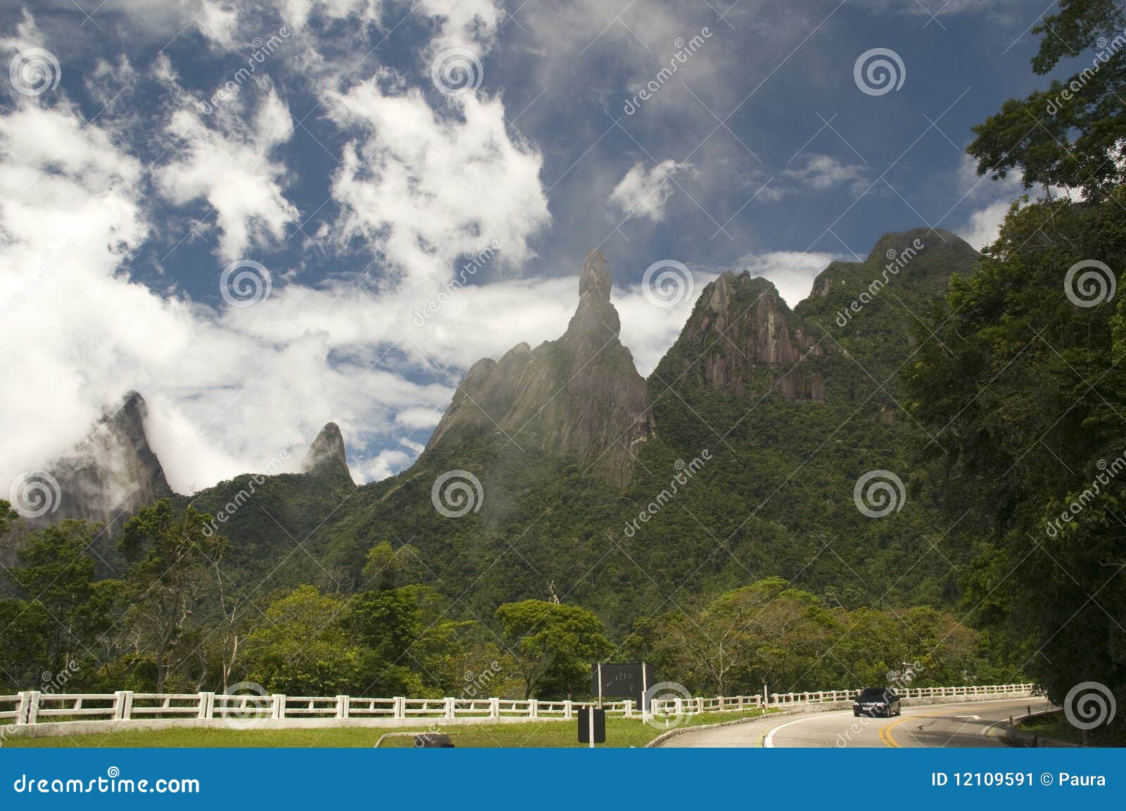 Brazil highway stock image. Image of serra, national - 12109591