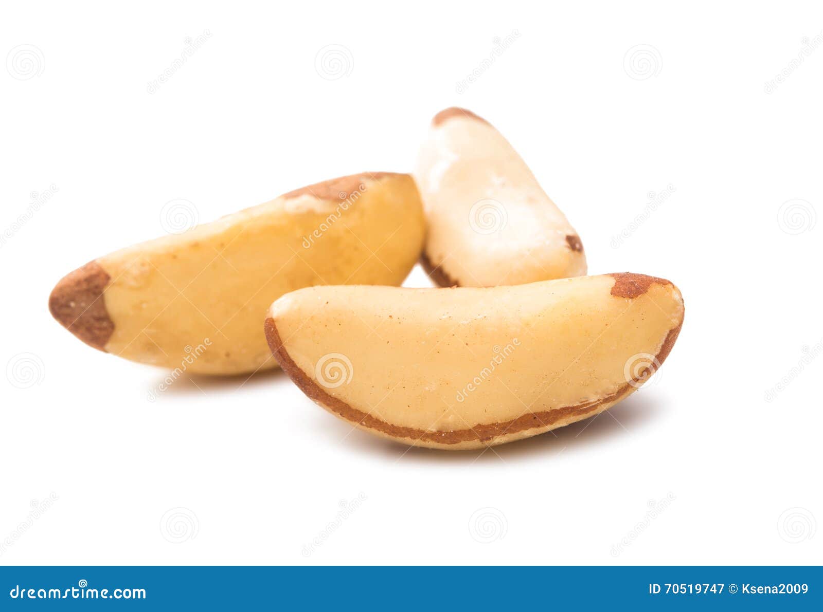Brazil nuts isolated stock image. Image of recipe, kernel 70519747