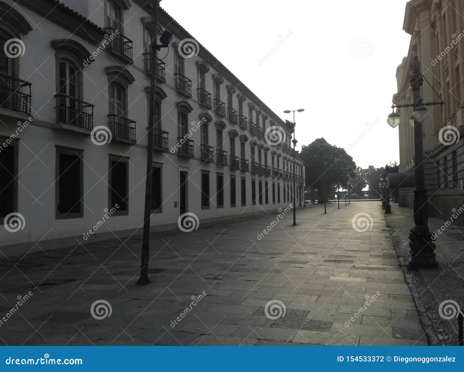 brazil - rio de janeiro - praca xv - downtown - paco imperial