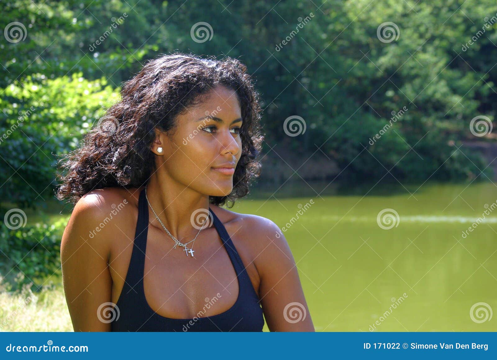 Brazilian beauty stock photo. Image of goodlooking, curly - 171022