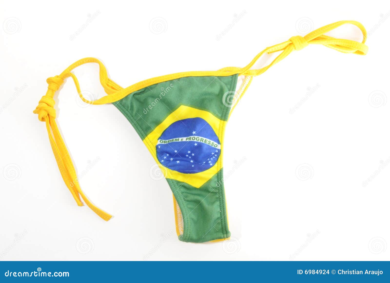 Brazilian Bikini stock photo. Image of diet, flag, fashion 6984924