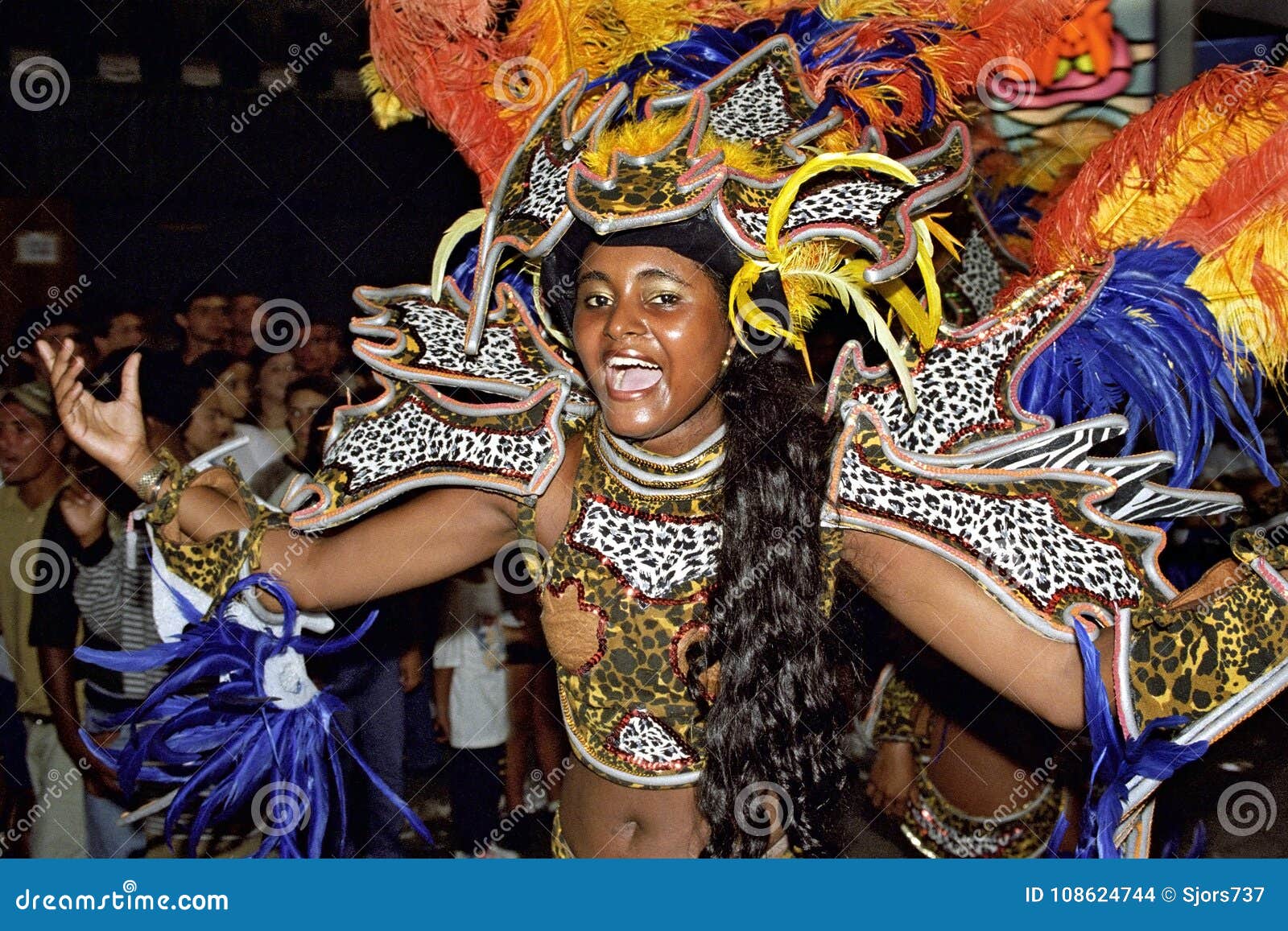Brazilian Female Dancer during Street Carnival in Rio Editorial Stock Image  - Image of bright, celebrating: 108624744