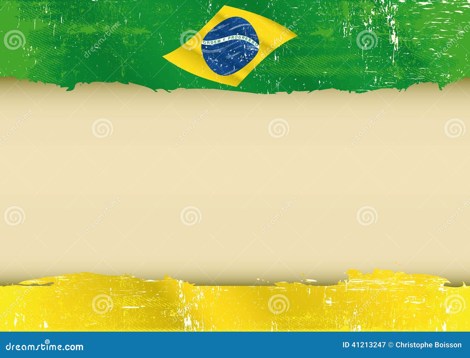 Bandeira do Brasil Grande - Brazil Flag Large