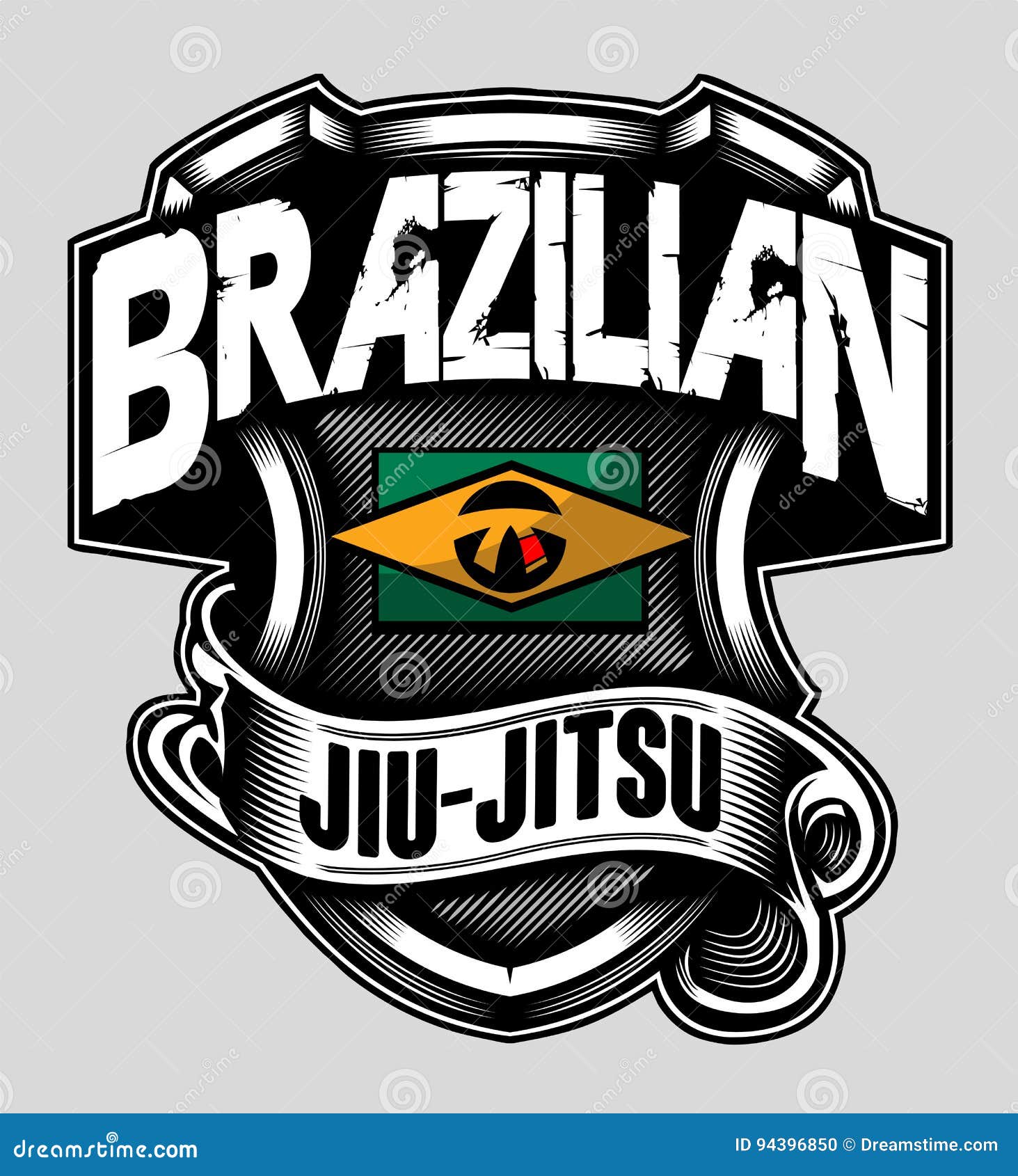 brazilian jiujitsu shield