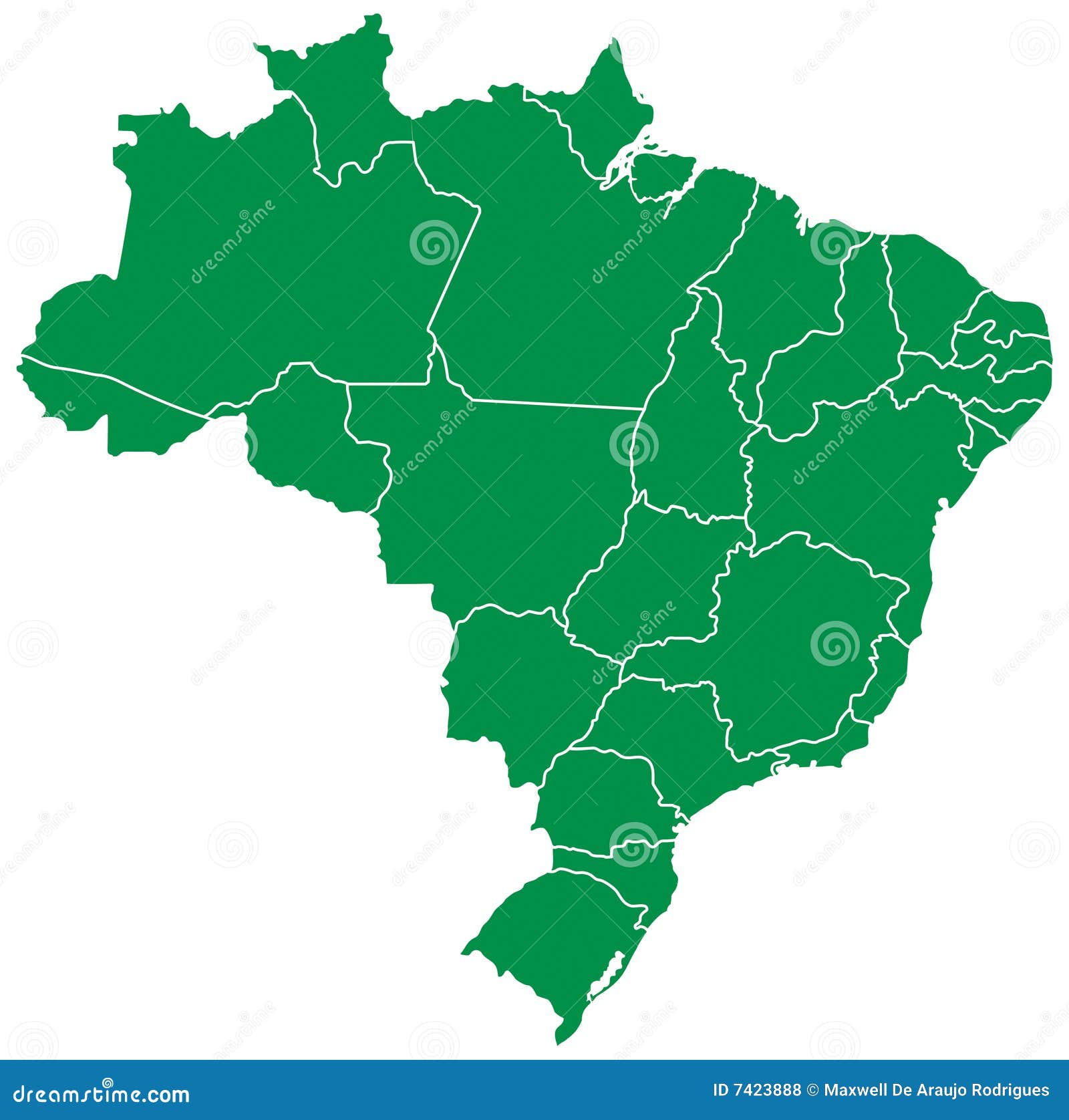 brazilian map