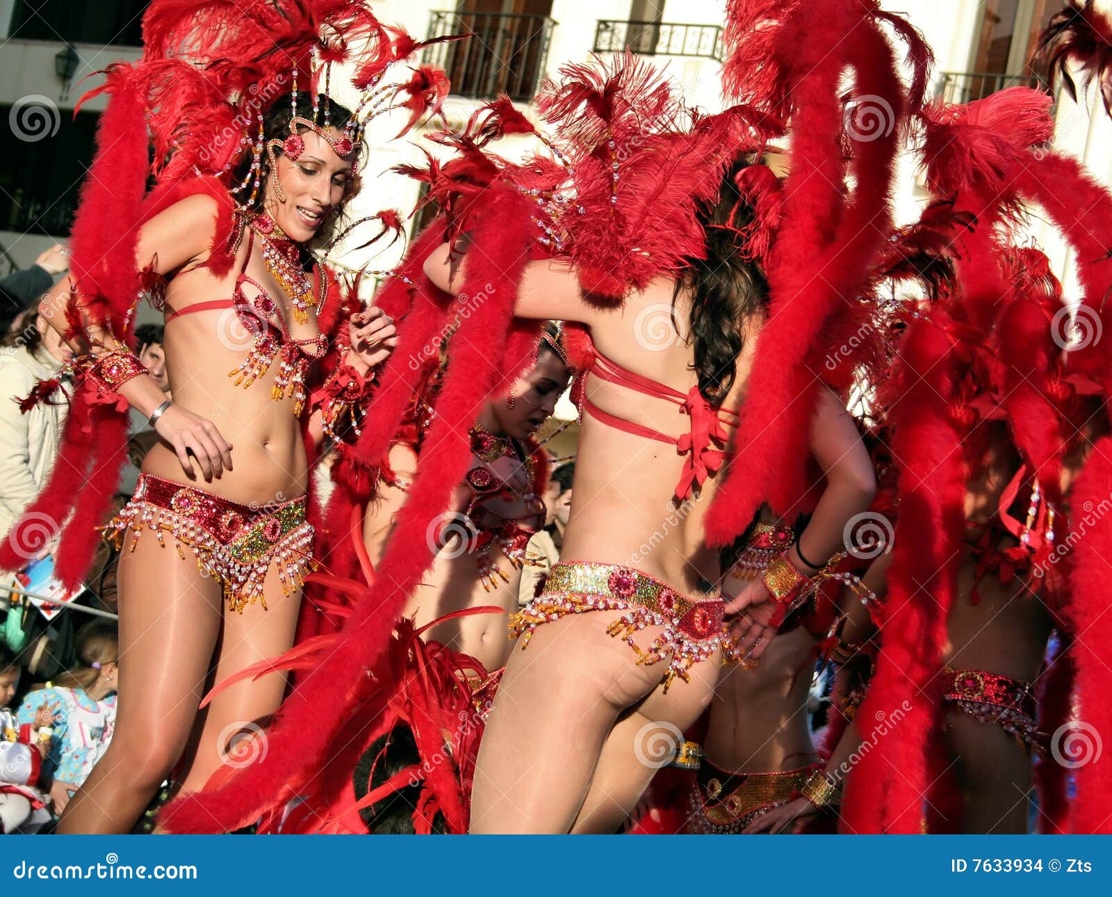 Brazil Carnival Samba Dancers Nude