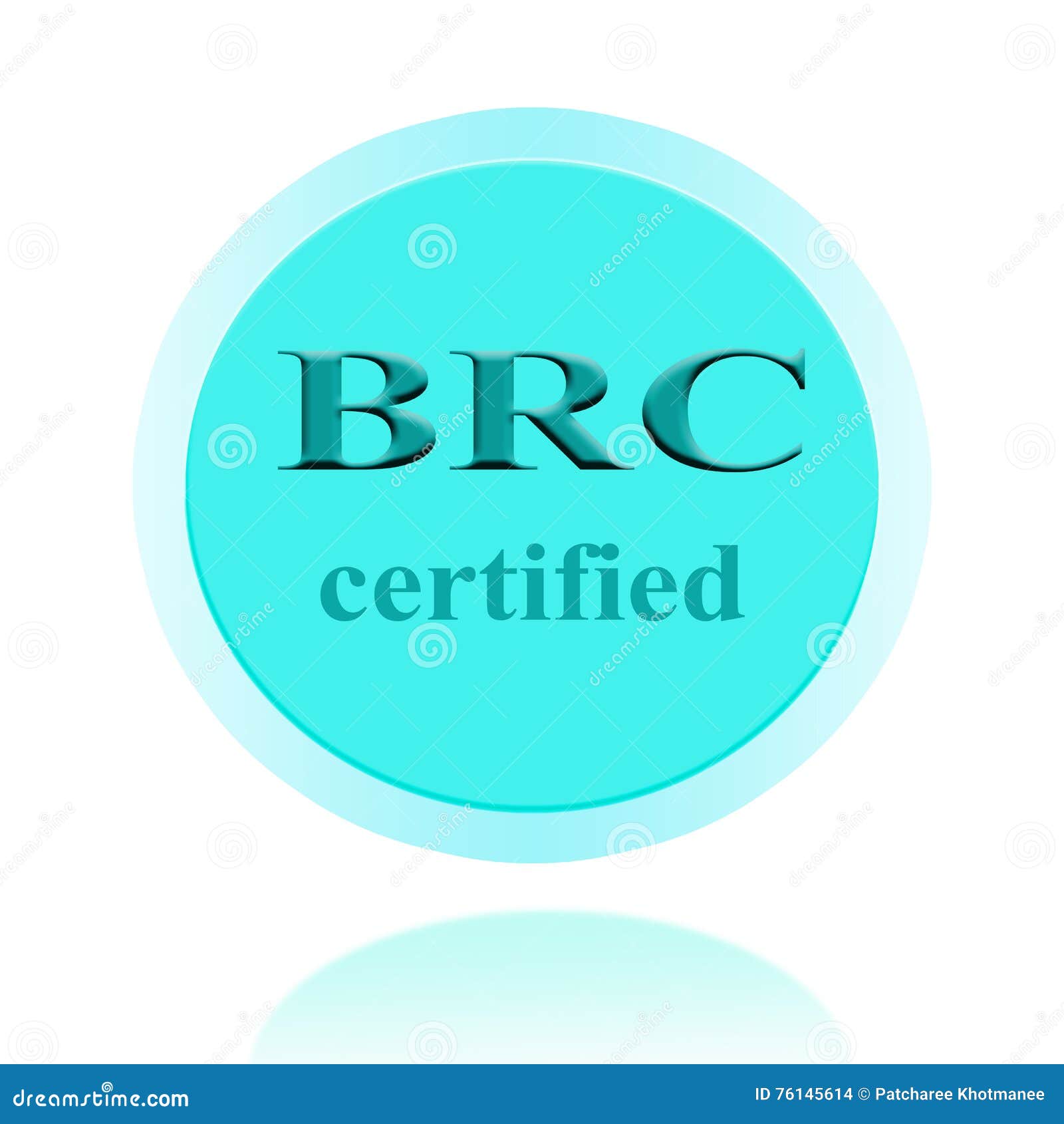 brc food certificate logo clipart