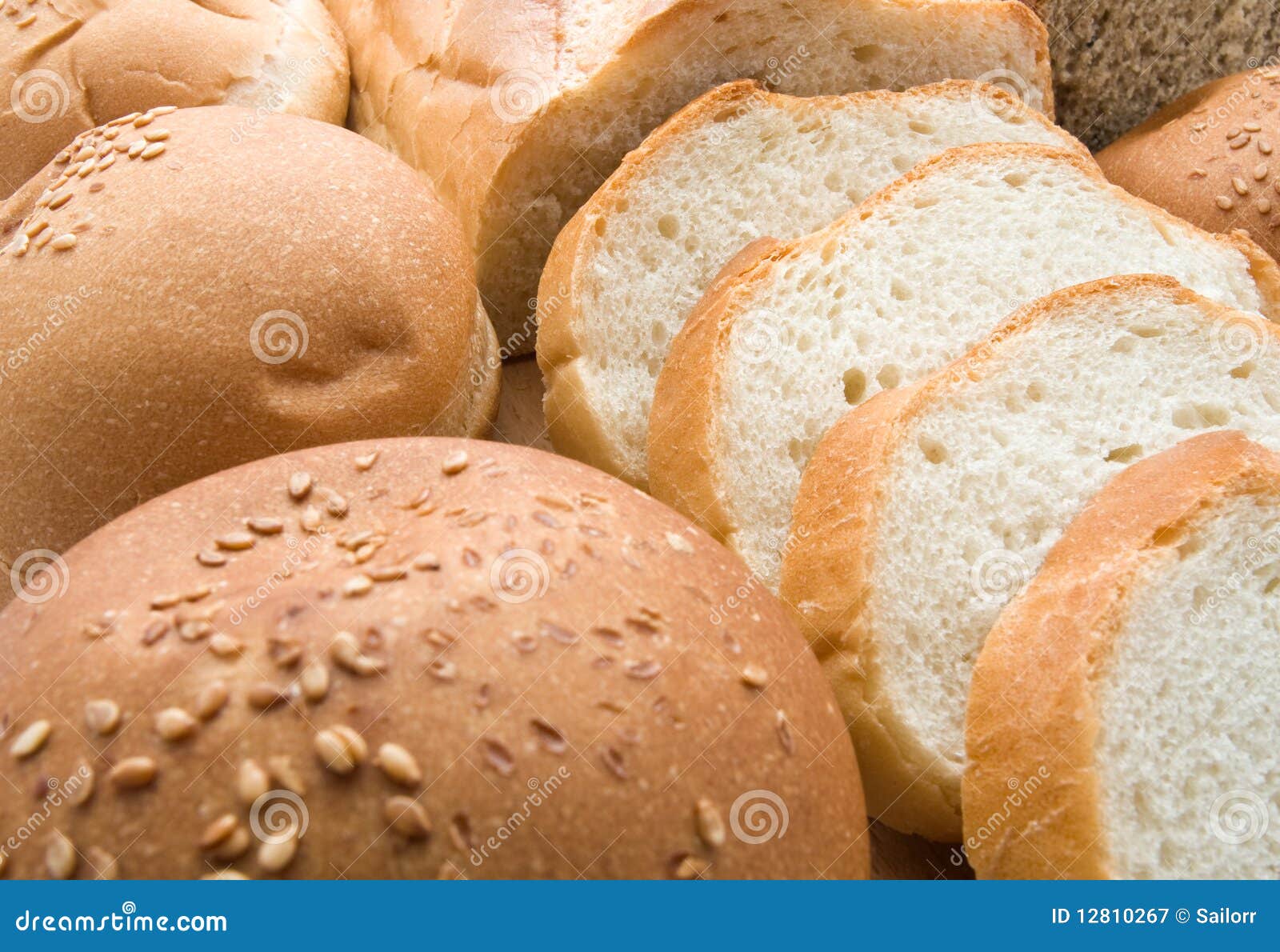 Bread stock image. Image of grain, starch, homemade, carbohydrates