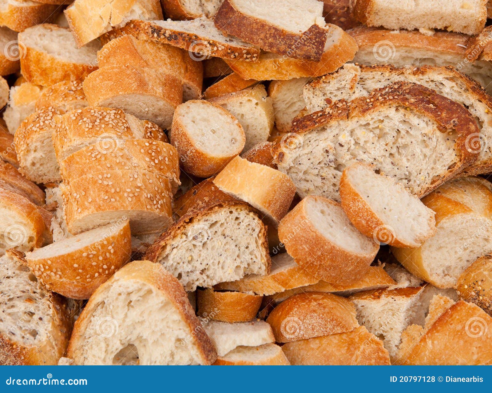 Daily Bread stock photo. Image of bakery, pieces, seed 20797128