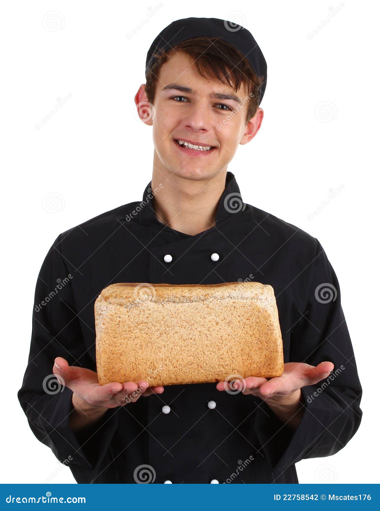 Bread baker stock photo. Image of chef, adult, expressing 22758542