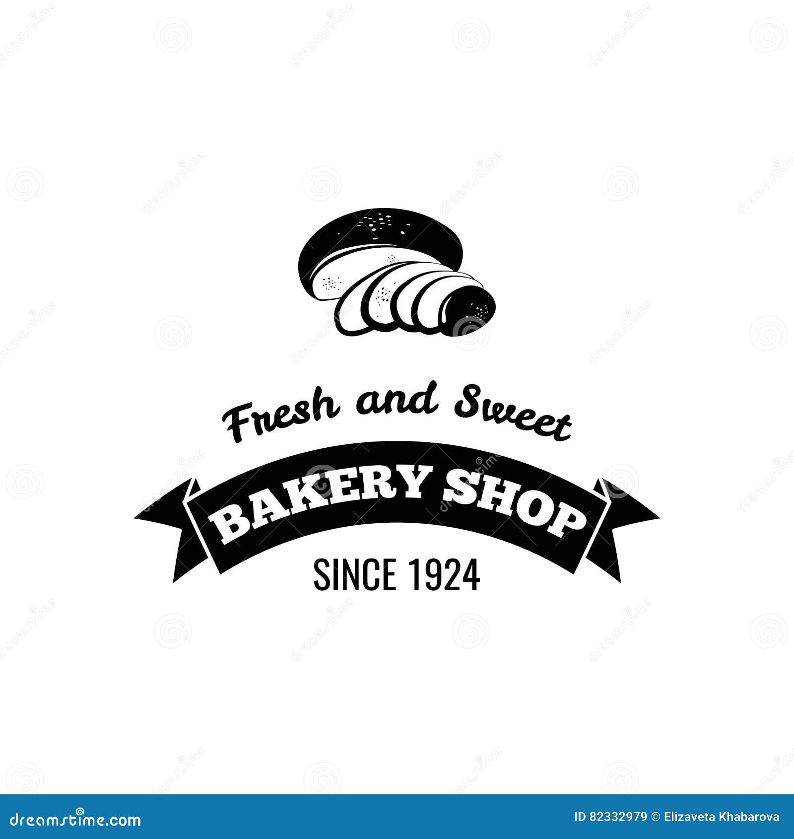 Bread. Baker Badge. Bakery Label Stock Vector Illustration of
