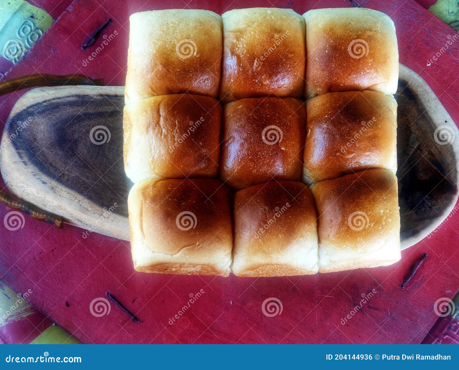 This Bread is Called Pillow Bread because of Its Pillowlike Shape