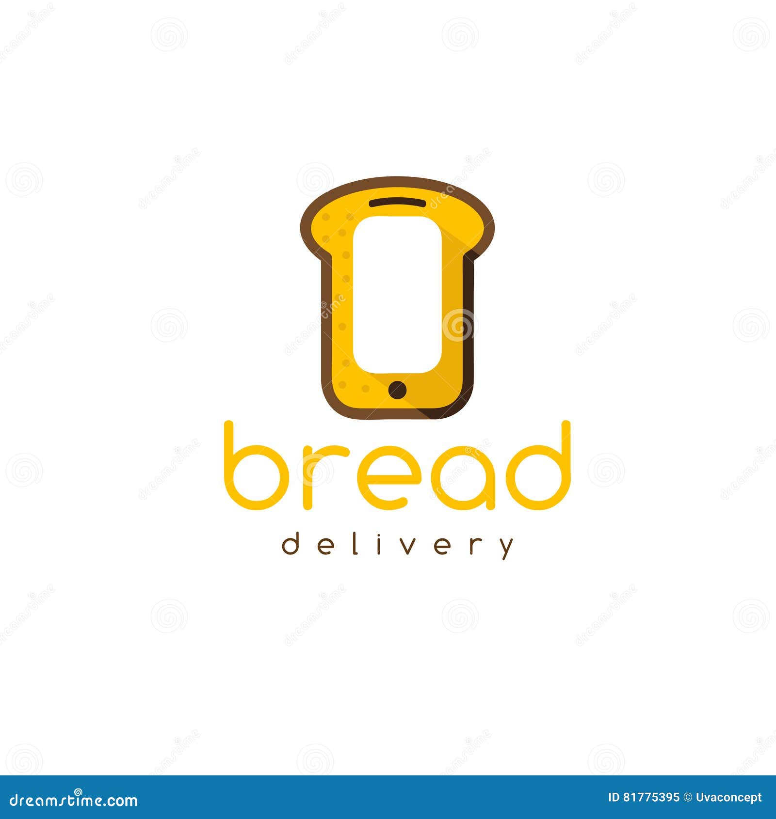 Bread Delivery Vector Illustration Concept Stock Vector Illustration