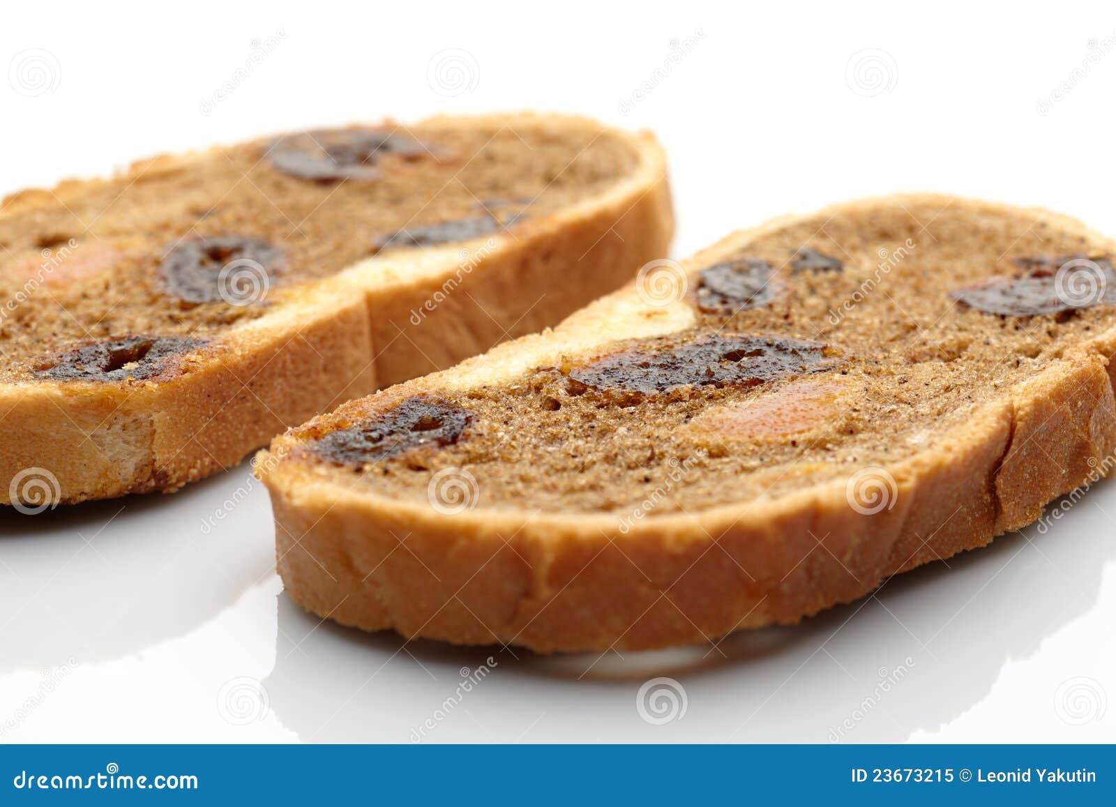 Bread with dried fruit stock image. Image of dried, white 23673215