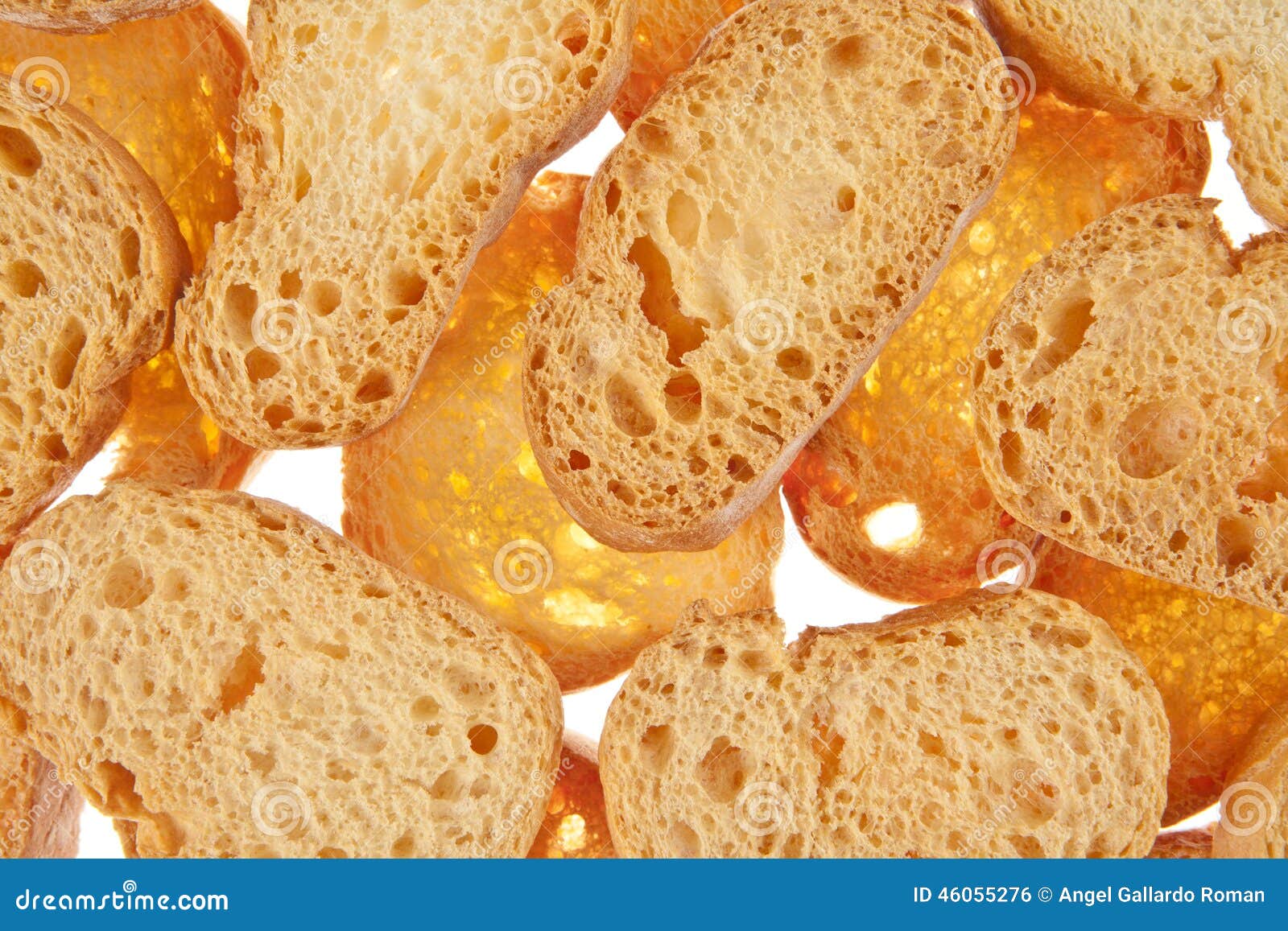 bread  white background