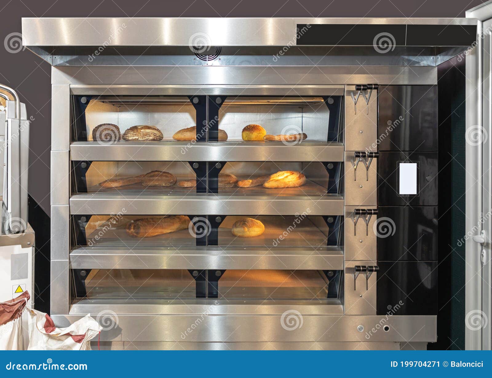 Bread Oven Bakery stock image. Image of pastry, dough 199704271