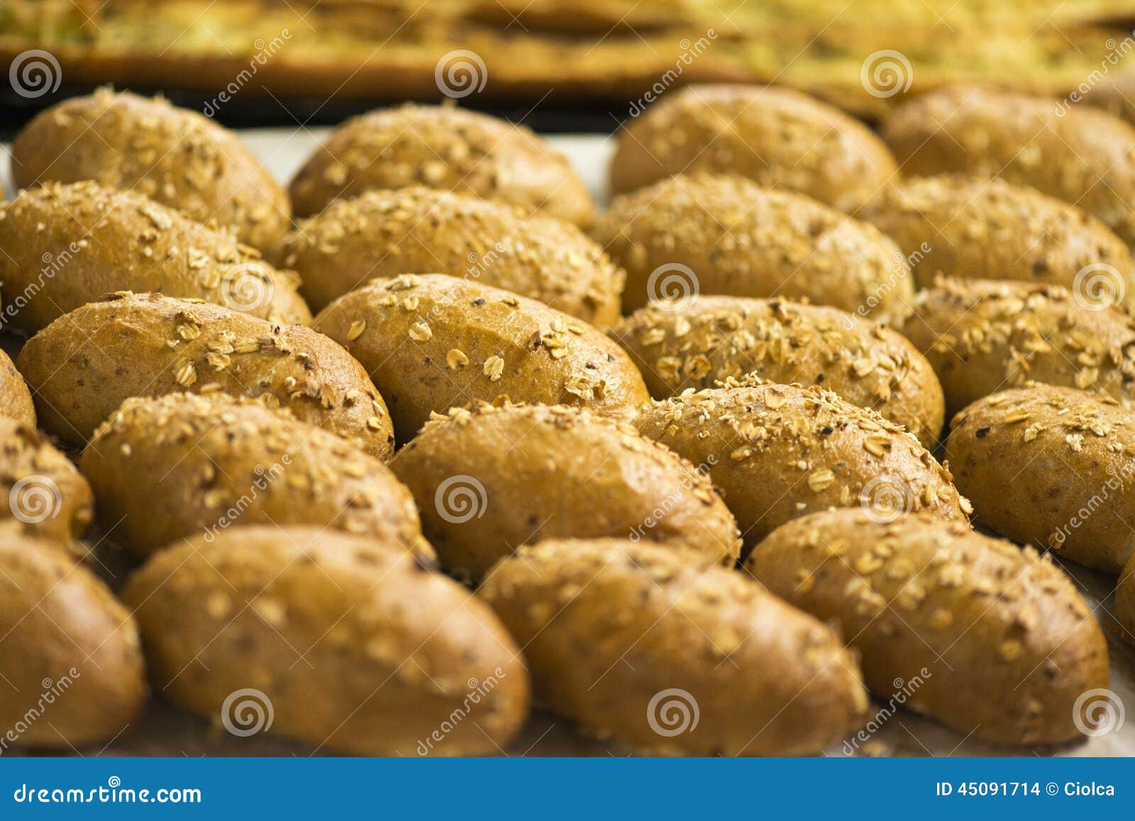 Bread rolls stock photo. Image of fresh, bakery, crunchy 45091714