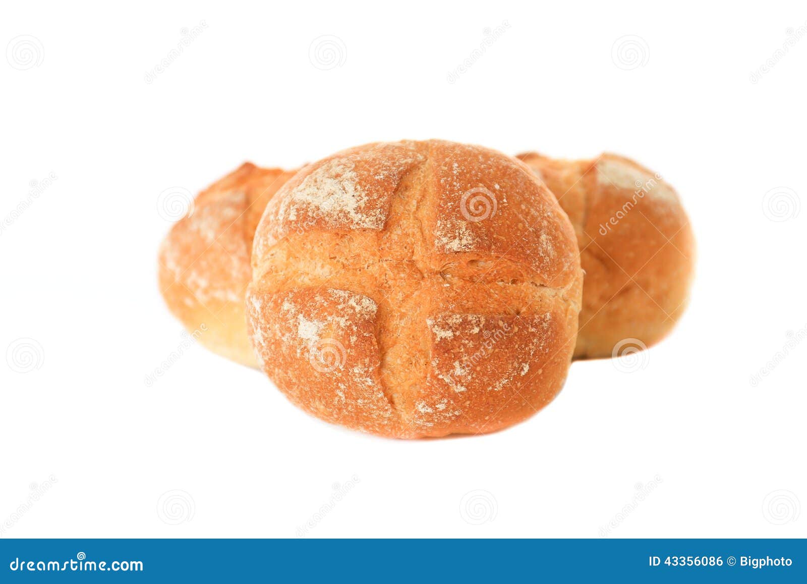 Bread Rolls on White Background Stock Photo Image of bread, healthy