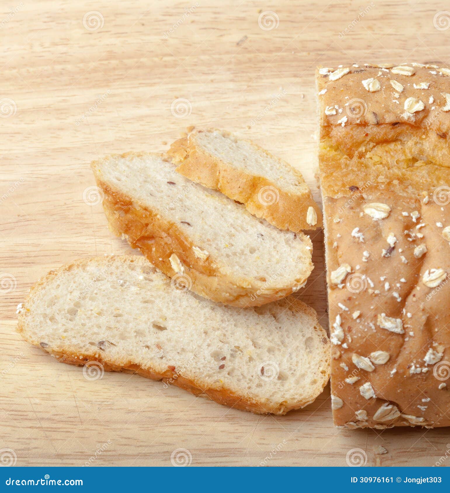 Bread from Rye and Wheat Flour Stock Image Image of color, white