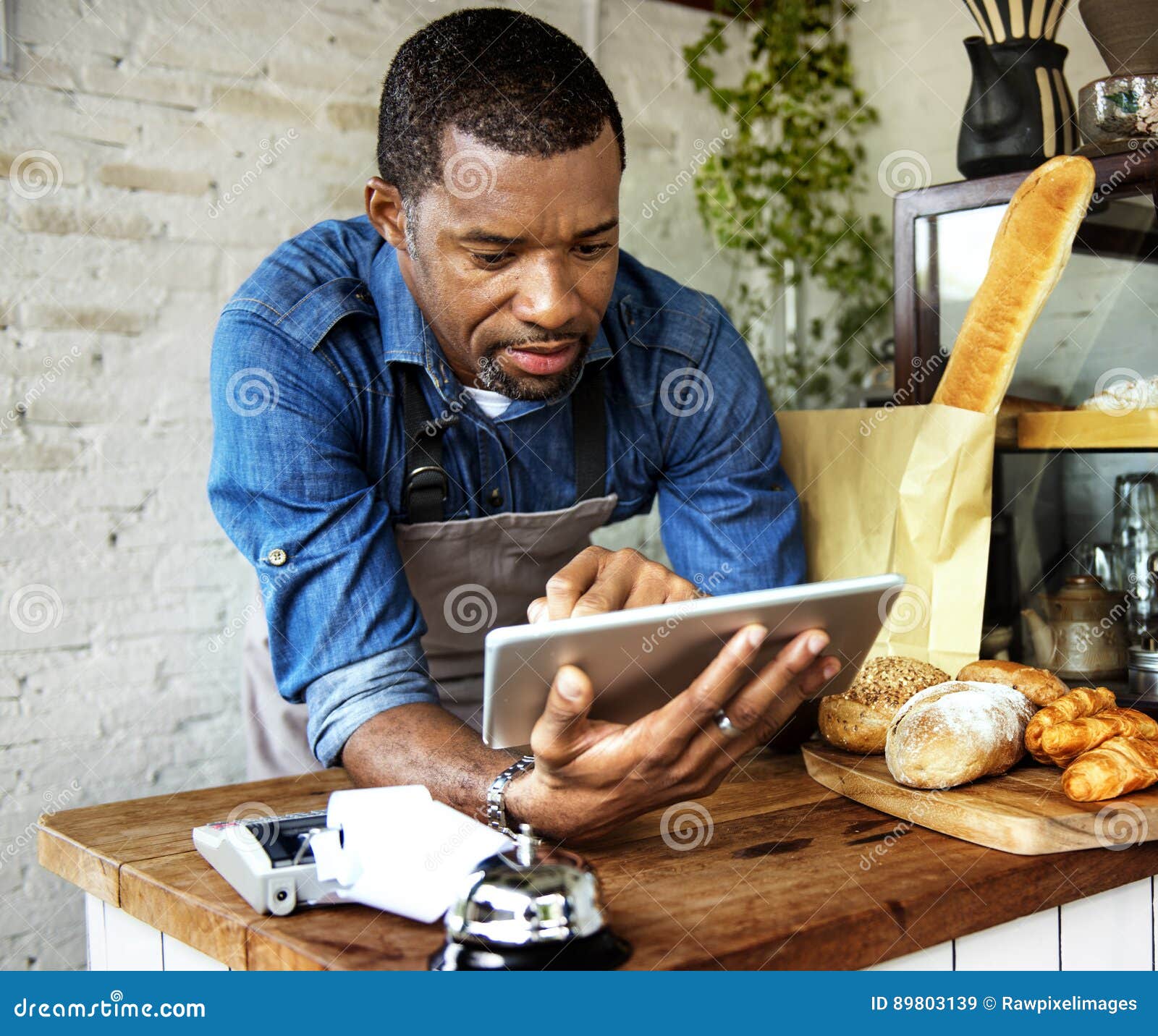 Bread Shop Bake Dough Flour Bakery Stock Image Image of baking, fresh