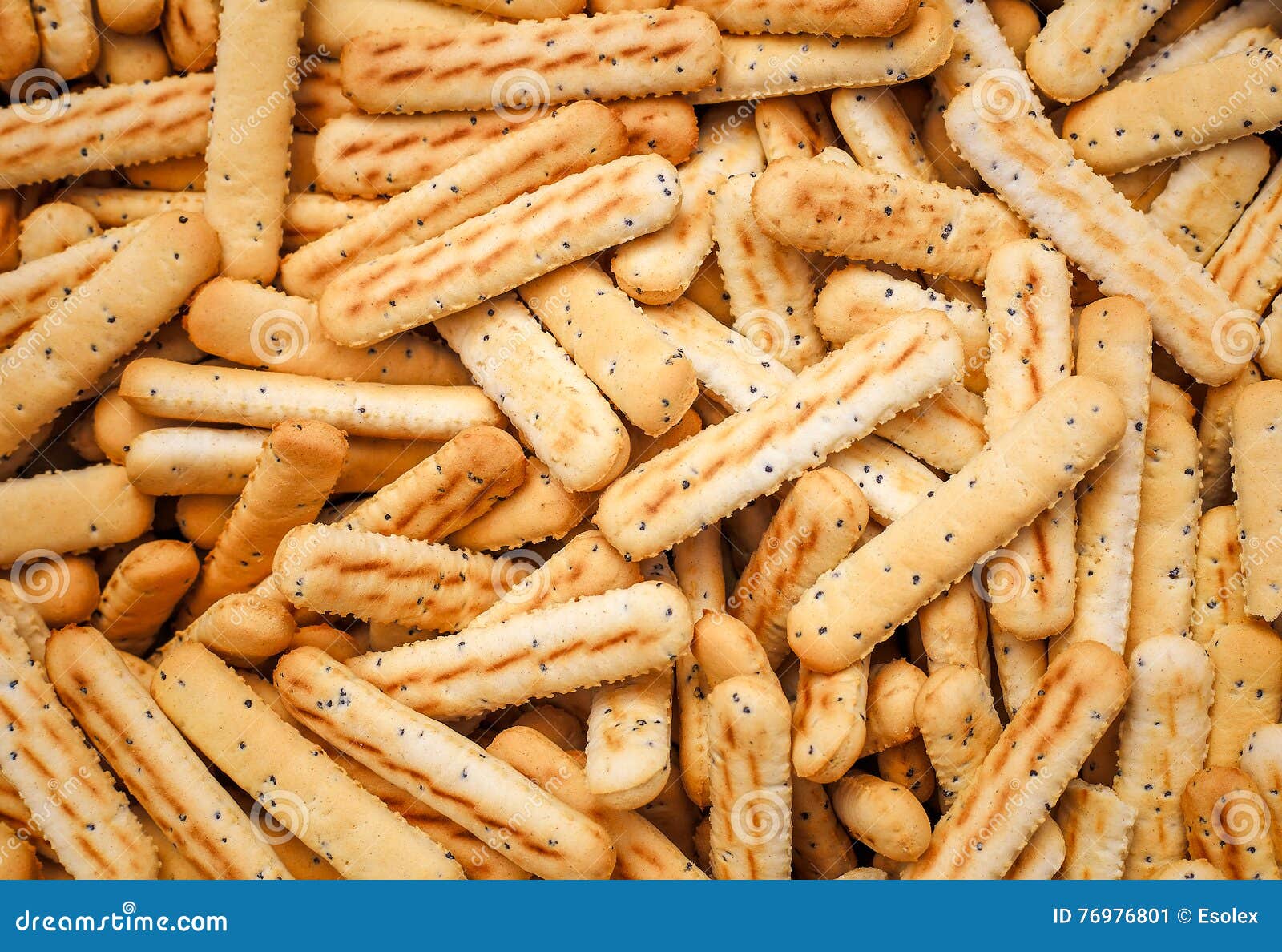 Bread Sticks with Poppy Seeds Stock Image Image of background, crunchy 76976801