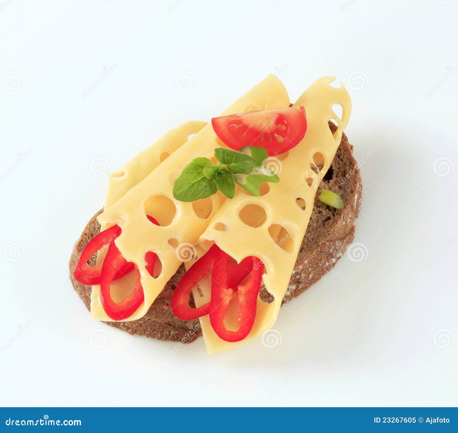 Bread and Swiss cheese stock image. Image of healthy 23267605
